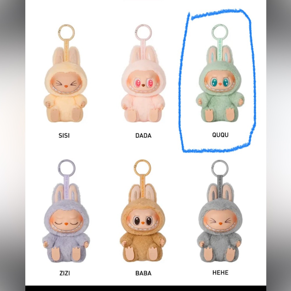 Pop Mart Ququ Vinyl Plush Blind Box